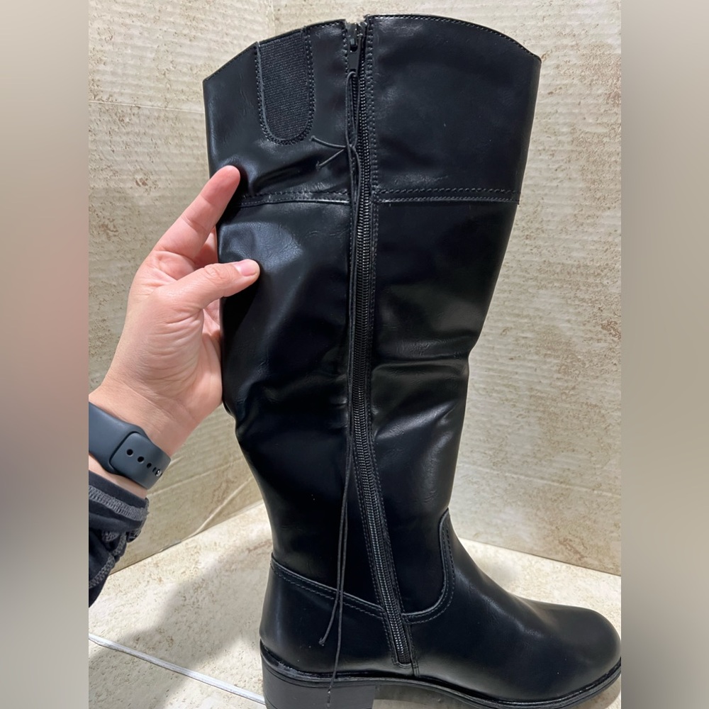 St johns bay Delwood women black boots size 8. NWOT - Picture 7 of 13